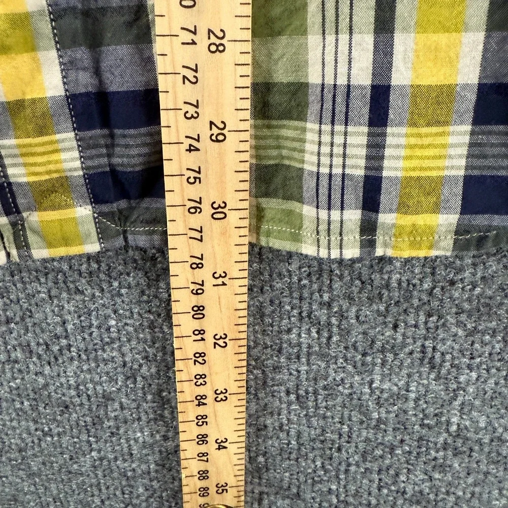 Vintage Lucky Brand‎ Shirt Mens L Sportwear Plaid Button Up Western Rodeo Cowboy